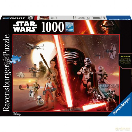 RAVENSBURGER 1000 el. Gwiezdne Wojny Przebudzenie mocy (Star Wars) [PUZZLE]
