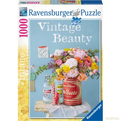 RAVENSBURGER 1000 el. Kwiaty vintage [PUZZLE]