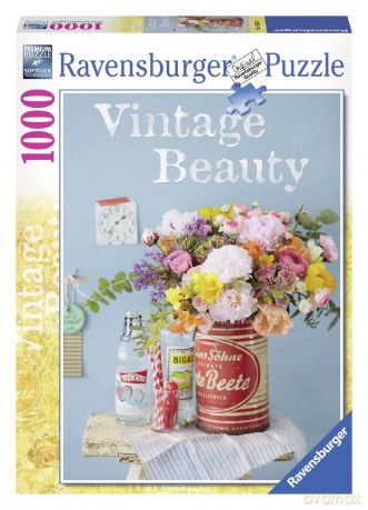 RAVENSBURGER 1000 el. Kwiaty vintage [PUZZLE]