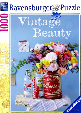 RAVENSBURGER 1000 el. Kwiaty vintage [PUZZLE]