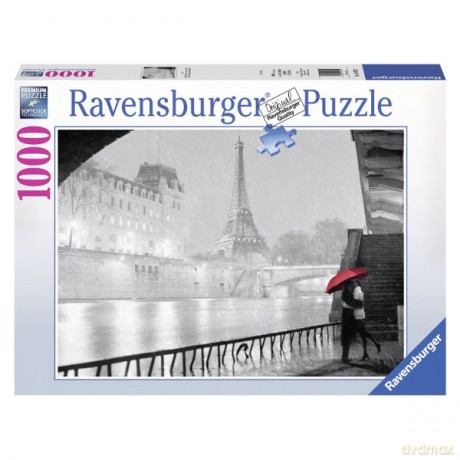RAVENSBURGER 1000 el. Paryż nocą [PUZZLE]