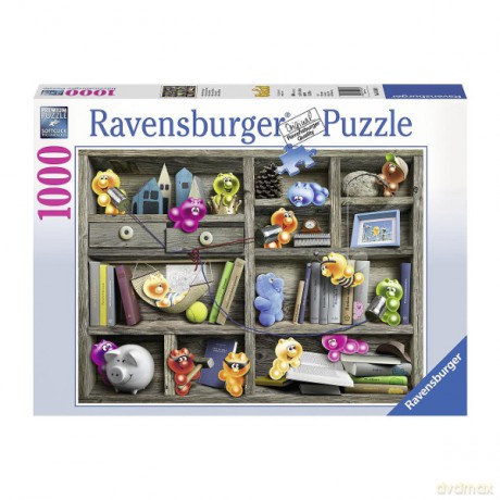 RAVENSBURGER 1000 el. Żelkowe psotniki [PUZZLE]