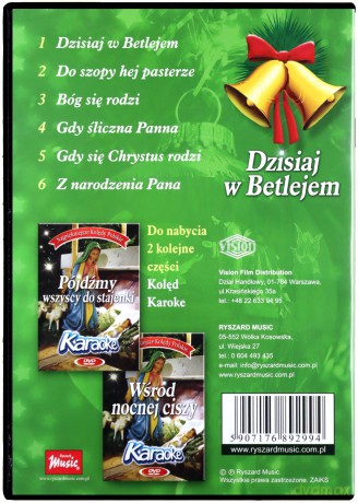 Kolędy Karaoke: Dzisiaj w Betlejem [DVD]