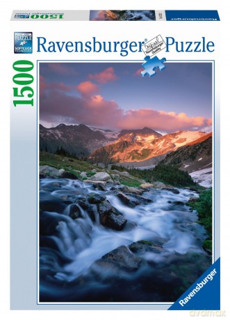 RAVENSBURGER 1500 el. Górskie Wyzwanie [PUZZLE]