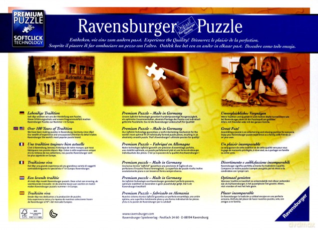 RAVENSBURGER 1500 el. Morski Widok [PUZZLE]