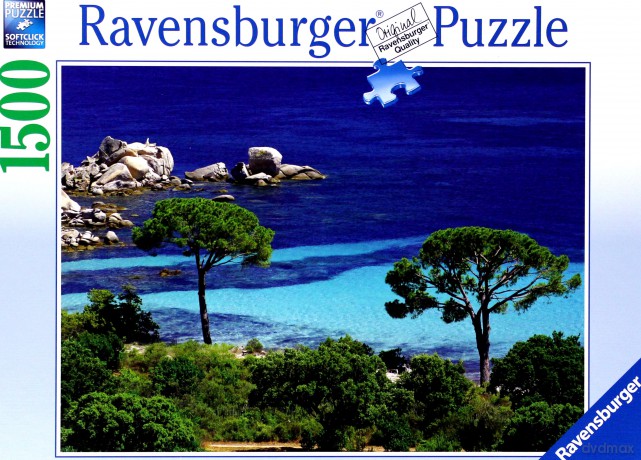 RAVENSBURGER 1500 el. Morski Widok [PUZZLE]