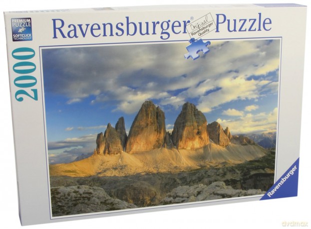 RAVENSBURGER 2000 el. Trzy szczyty Tavaredo [PUZZLE]