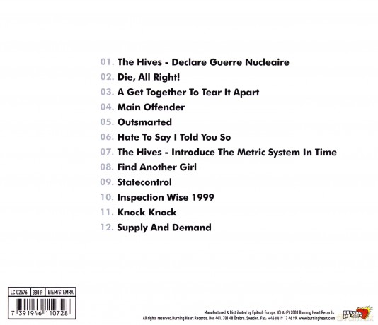 The Hives: Veni Vidi Vicious [CD]