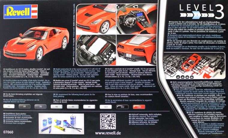 REVELL Corvette Stingray C7