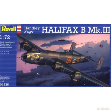 REVELL Handley Page Halifax mkIII