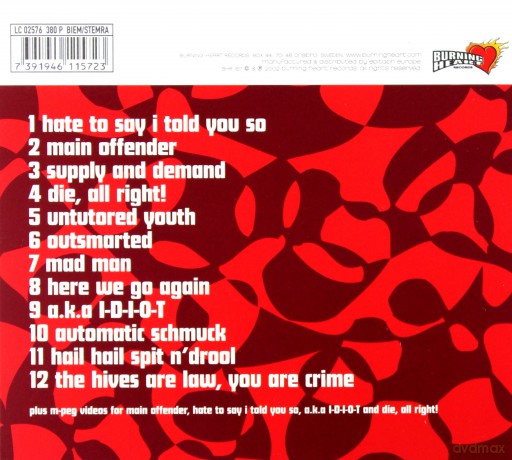 The Hives: Your New Favourite Band [CD]