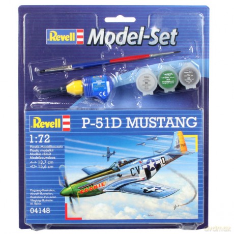 REVELL Model Set P51 D Mustang