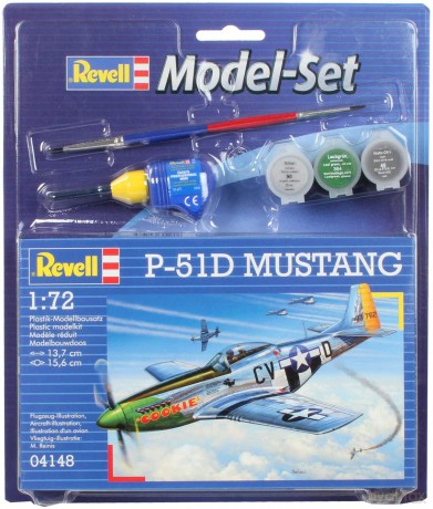 REVELL Model Set P51 D Mustang