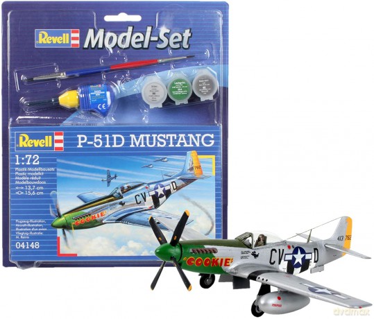 REVELL Model Set P51 D Mustang
