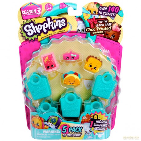 SHOPKINS 5 pack S3