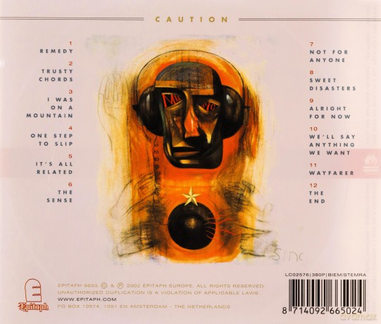 Hot Water Music: Caution [CD]