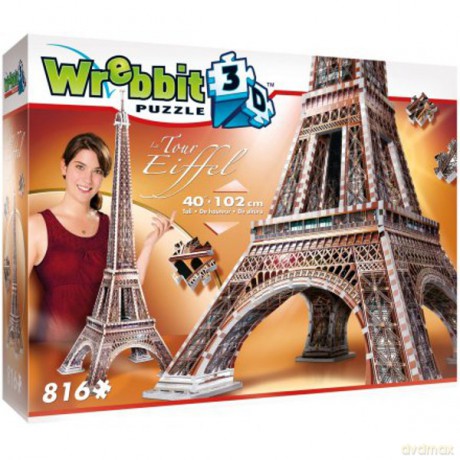TACTIC 816 el. Wieża Eiffla 3D [PUZZLE]