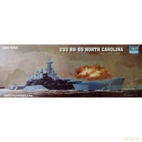 TRUMPETER USS BB55 North Carolina