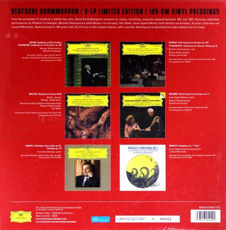 111 Years Of Deutsche Grammophon [6xWinyl]