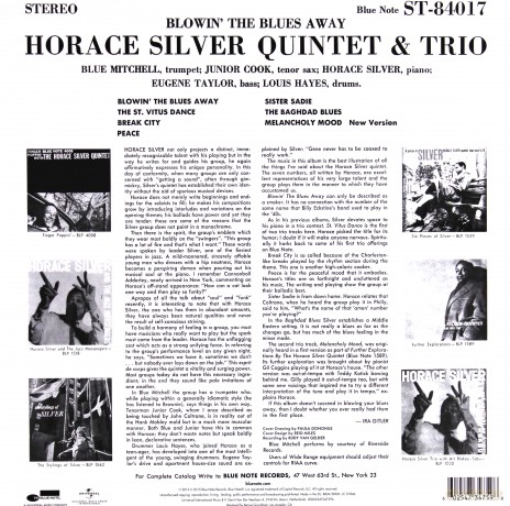Horace Silver: Blowin' The Blues Away [Winyl]