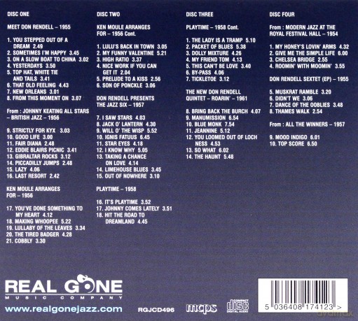 Don Rendell: Six Classic Albums plus Bonus Tracks (Digitally Remastered) [4CD]
