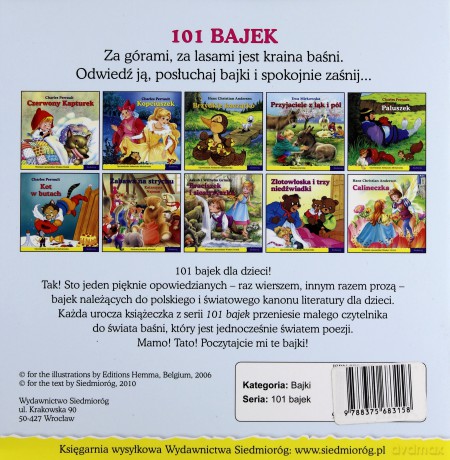 101 bajek - Białośnieżka i Różyczka [KSIĄŻKA]