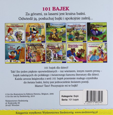 101 bajek - Kopciuszek [KSIĄŻKA]
