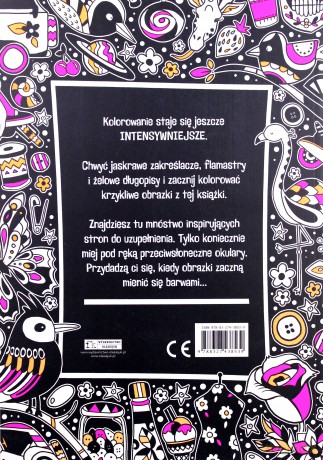 Ach, ten kolor! Kolorowanki z jaskrawymi element. - Ben Hubbard [KSIĄŻKA]
