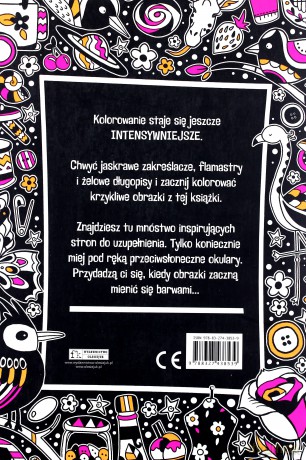 Ach, ten kolor! Kolorowanki z jaskrawymi element. - Ben Hubbard [KSIĄŻKA]