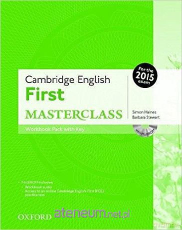 Cambridge English First Masterclass ćwiczenie [KSIĄŻKA]