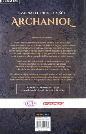 Czarna legenda cz. 1 Archanioł - Anna Burzyńska [KSIĄŻKA]