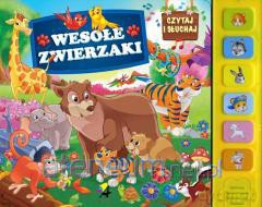 Czytaj i słuchaj. Wesołe zwierzaki [KSIĄŻKA]