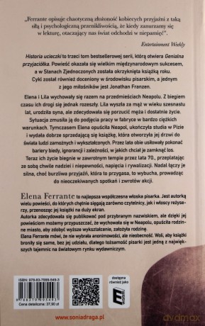 Historia ucieczki - Elena Ferrante [KSIĄŻKA]