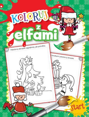 Koloruj z elfami [KSIĄŻKA]