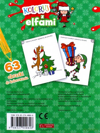 Koloruj z elfami [KSIĄŻKA]