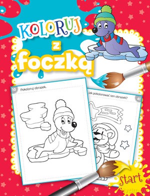 Koloruj z foczką [KSIĄŻKA]