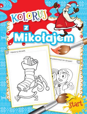 Koloruj z Mikołajem [KSIĄŻKA]