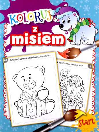 Koloruj z misiem [KSIĄŻKA]