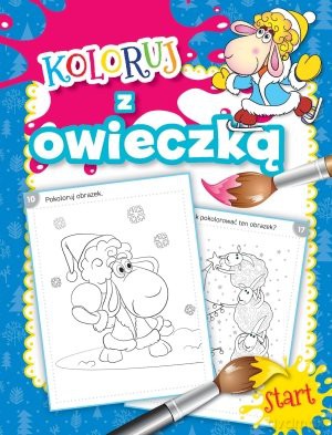 Koloruj z owieczką [KSIĄŻKA]