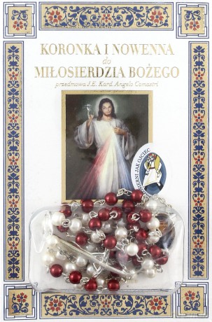 Koronka i nowenna do Miłosierdzia Bożego + różaniec (duży) [KSIĄŻKA]