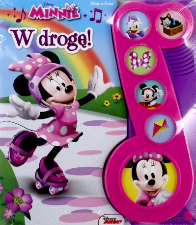 Książeczka dźwiękowa. Disney Minnie. W drogę [KSIĄŻKA]