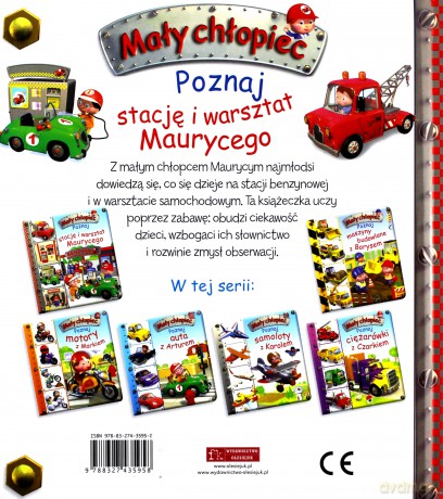 Mały chłopiec - Poznaj stację i warsztat Maurycego [KSIĄŻKA]
