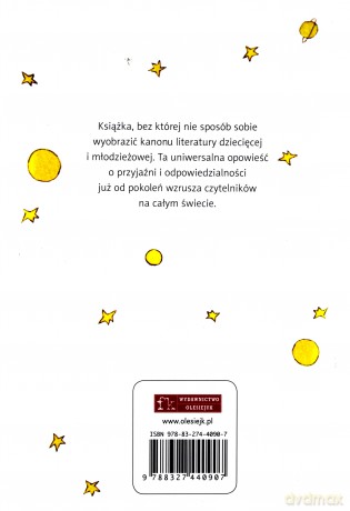 Mały Książę (twarda) [KSIĄŻKA]
