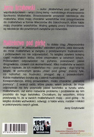 Małżeństwo pod górkę - Jerzy Grzybowski [KSIĄŻKA]