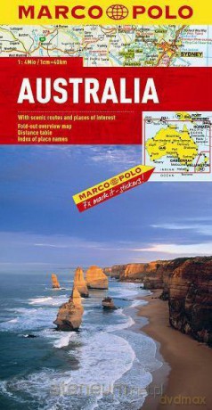 Mapa Drogowa Marco Polo. Australia 1:4 000 000