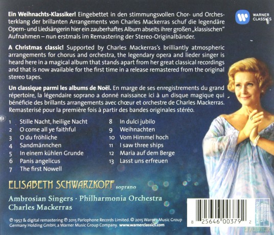 Elisabeth Schwarzkopf: Stille Nacht [CD]