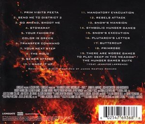The Hunger Games: Mockingjay, Part 2 soundtrack [CD]
