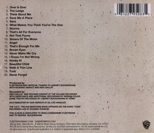 Fleetwood Mac: Tusk [CD]