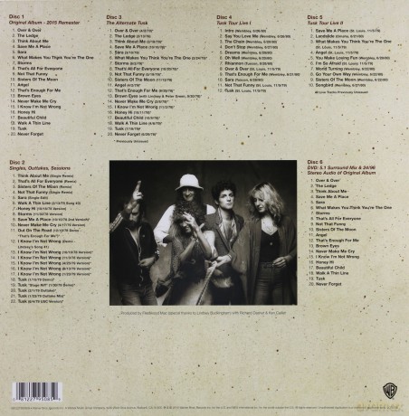 Fleetwood Mac: Tusk Deluxe [5CD]+[2xWinyl]+[DVD]