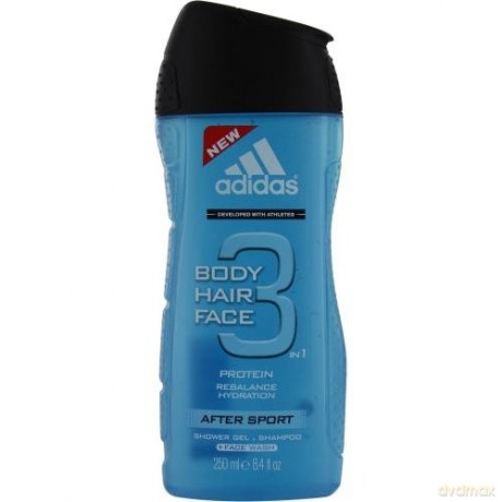 Adidas After Sport 3 w 1 Żel pod prysznic dla mężczyzny 250 ml